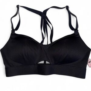 NWT Victoria’s Secret Incredible Lightweight Bra 34B Black VS Strappy Racerback